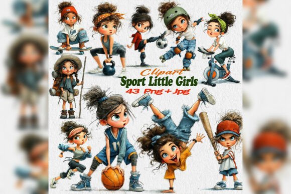 Download Gym Sport Girls Clipart PNG Fitness Set - Sport Collection