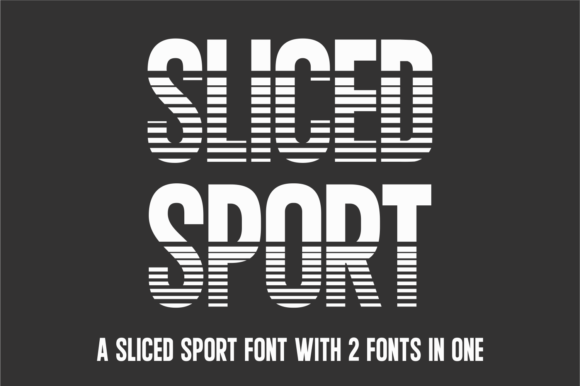 Download JP Sliced Sport&nbsp;Font - Premium Resources
