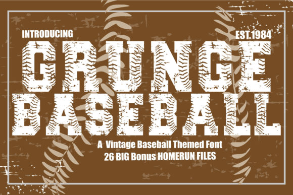 Download Grunge Baseball - Premium Bundle