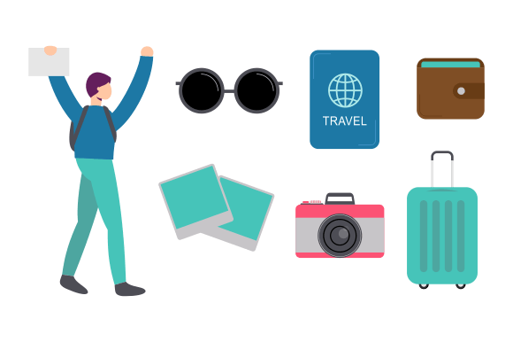 Download Travel Elements Logo Collection Vector - Logo collection Collection